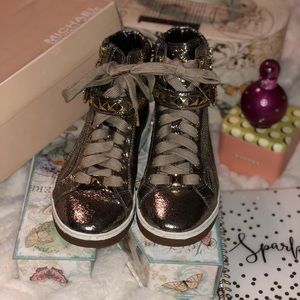 Michael Kors High Top Fashion Sneakers